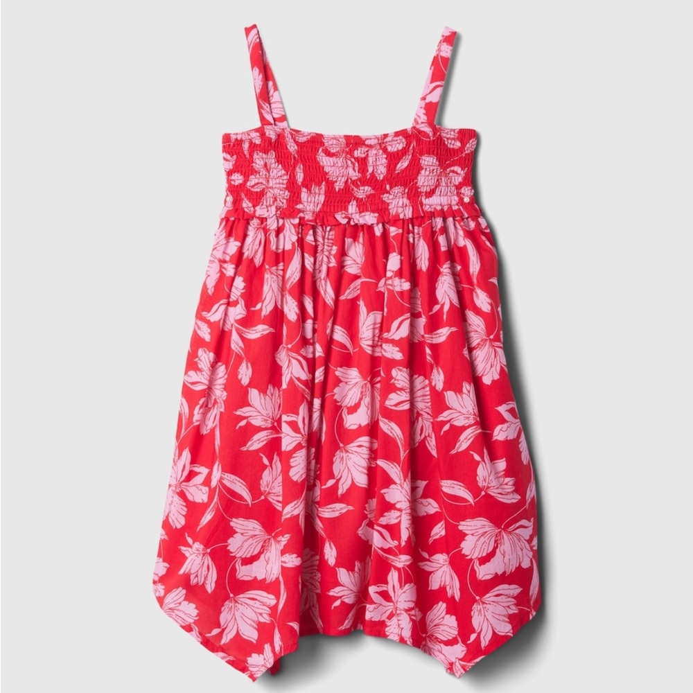 Baby Gap - Smocked Dress - Slipper Red - 3 years